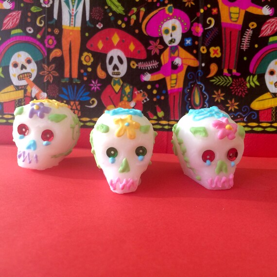 20 Calaveritas MINI Calaveritas de azúcar Calaveritas para Etsy España