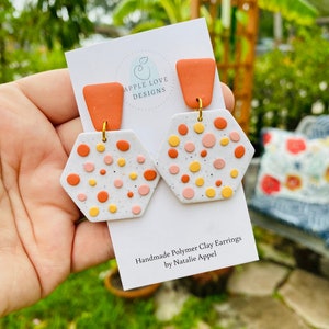 Orange Polka Dot