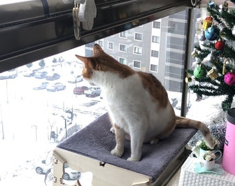 Cat hammock, Cat window bed, Cat shelves, Cat Window Perch, Modern cat furniture, Cat Window Seat,Cat Window Perch