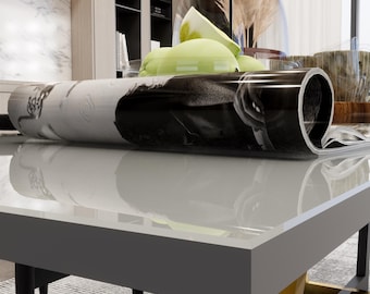 Film de table personnalisé transparent 2 mm, film transparent, protection de table transparente, différentes tailles, nappe à découper individuellement