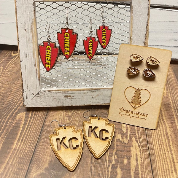 Kansas City Chiefs Earrings