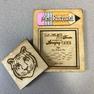 Personalized Post-It Note Holder