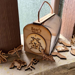 Wooden Bug Cutouts