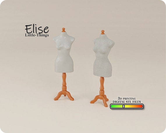 1:12 Scale Dollhouse Dress Form, 3D Print STL Files - Etsy 1:12 Scale Dollhouse Dress Form, 3D Print STL Files - Etsy