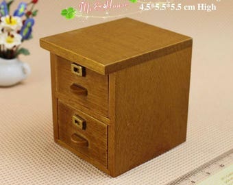 Mini File Cabinet Etsy