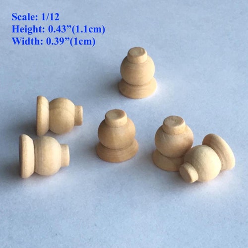 Airads Dollhouse DIY 112 Miniature Chair Leg Furniture Spare Etsy