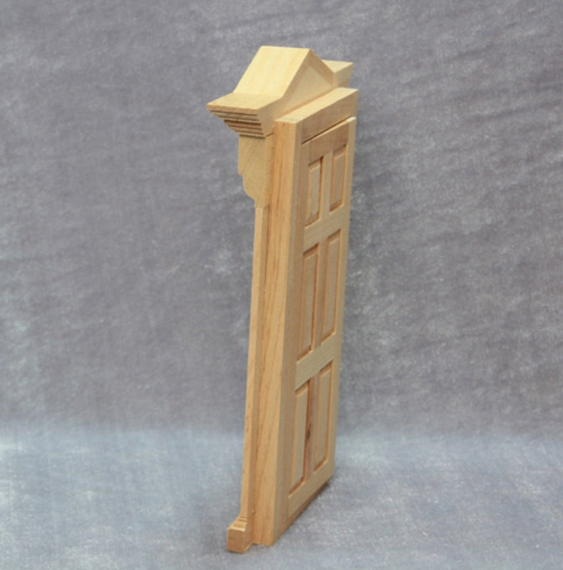 SALE 112 Scale Dollhouse Miniature Greek Revival Wood 6 Panel Etsy