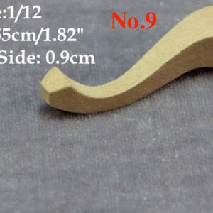 AirAds Dollhouse DIY 1:12 scale dollhouse accessories Miniature Chair Leg Furniture Spare Parts/LOT 8-12 pcs image 10