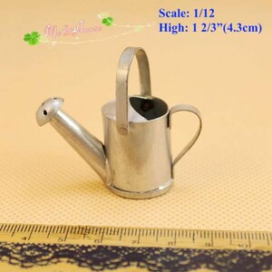 AirAds Dollhouse 1:12 miniature gardener watering can watering pot garden sprinkling can garden showering can