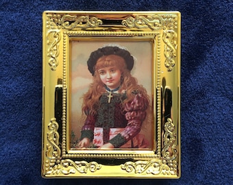 1 Cornici foto in Dollhouse Miniature dipinti Decorazioni da parete top 