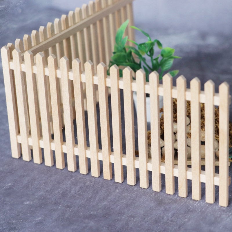 Wood Toy Fence 
