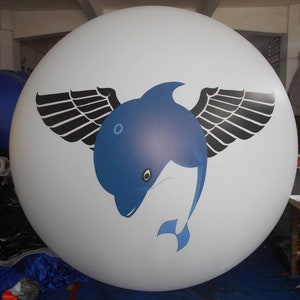 AirAds Balloons 10ft 3M Giant Inflatable Advertising Balloon/Flying ceremony Party Balloon/Free Logo image 7