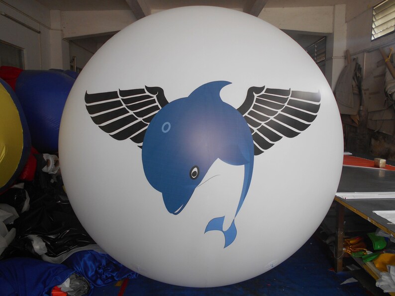 AirAds Balloons 10ft 3M Giant Inflatable Advertising Balloon/Flying ceremony Party Balloon/Free Logo image 7