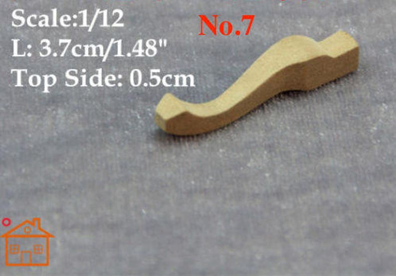 DIY 112 Scale Dollhouse Miniature Chair Leg Furniture Spare Etsy Canada