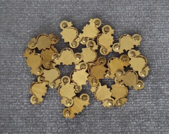 AirAds Dollhouse DIY 1:12 dollhouse Miniature Golden Handles Drawer Handle; Lot 12pcs