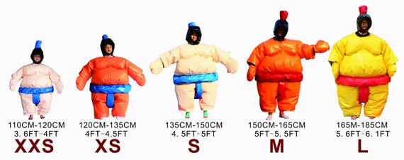 1 Helmet 2 Gloves /Choose 1 style SALE KIDS Sumo Suit Wrestling Suit; 1 Suit 
