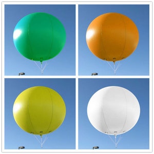 AirAds Balloons 10ft 3M Giant Inflatable Advertising Balloon/Flying ceremony Party Balloon/Free Logo image 1