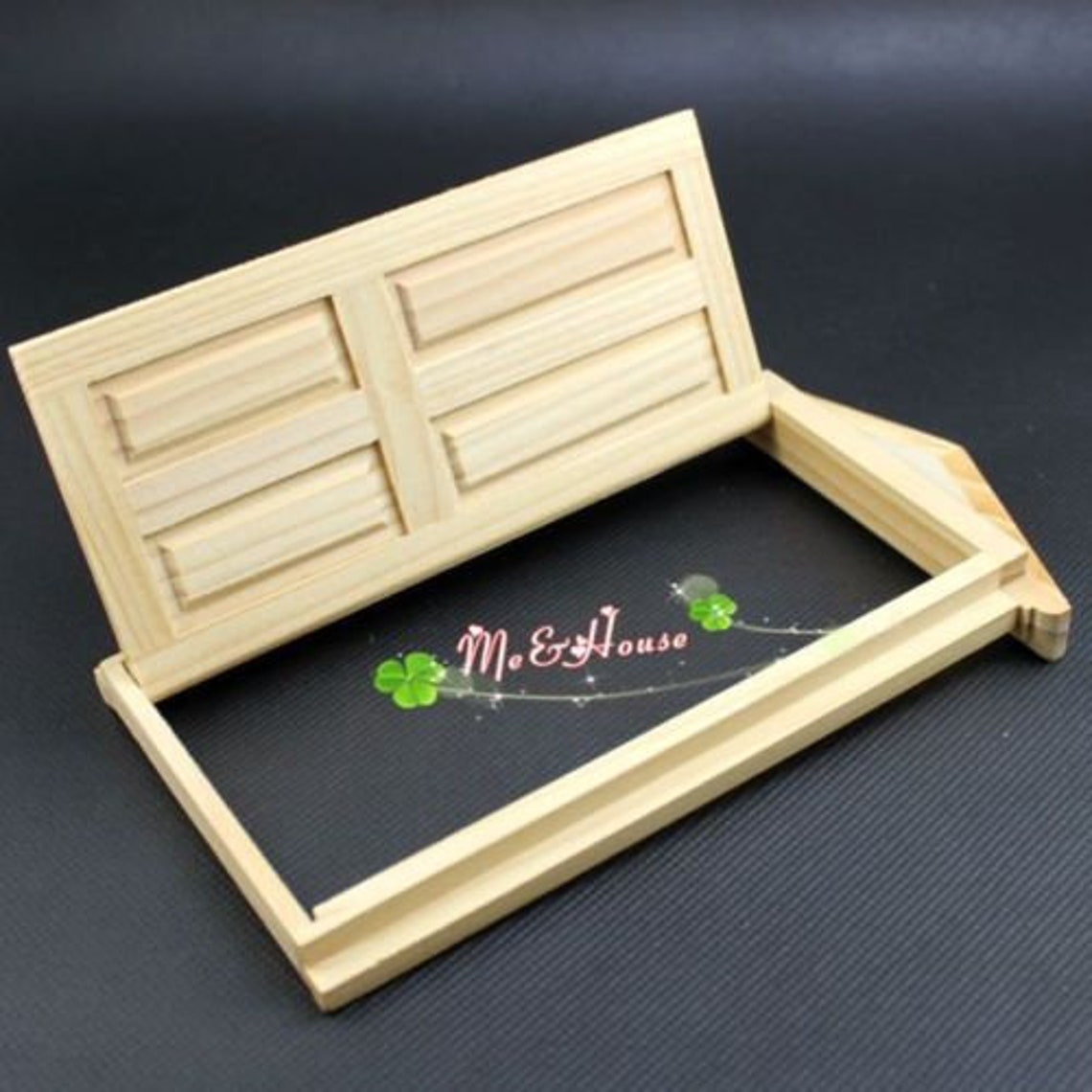 DIY 1/12 Scale Dollhouse Miniature Greek Wood Revival 4 Panel Etsy