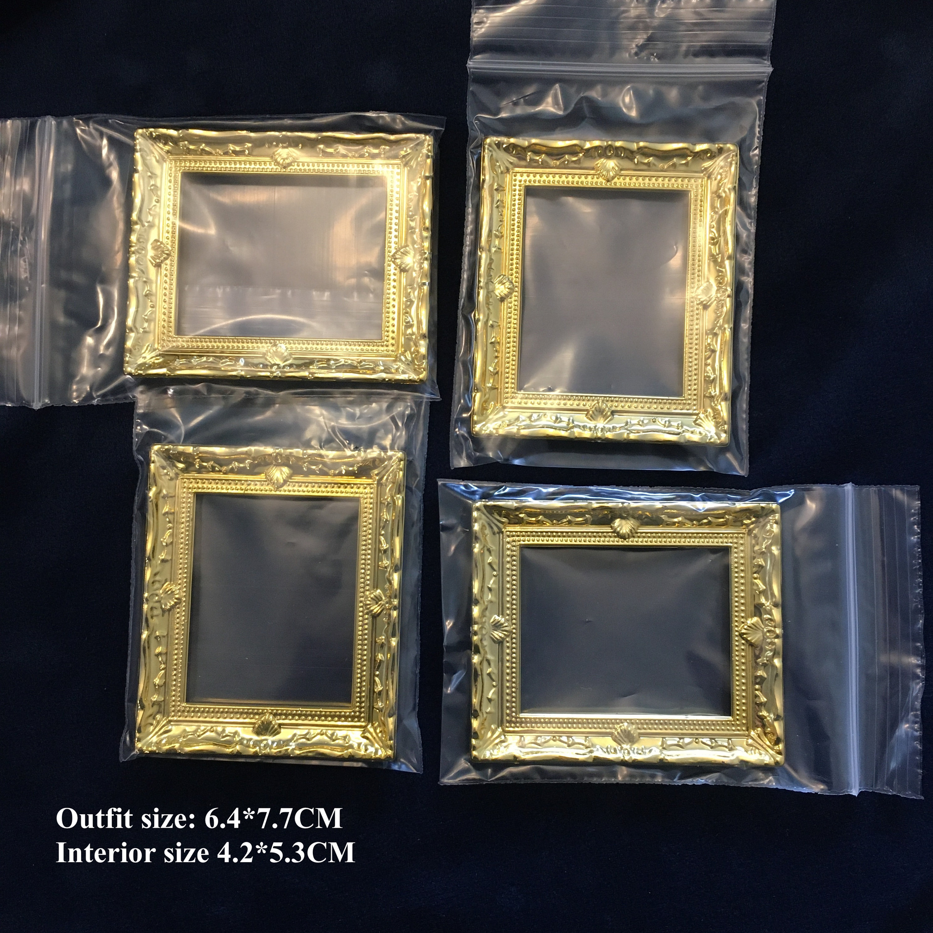 Dolls & Miniatures Art & Collectibles Dollhouse Black Frames