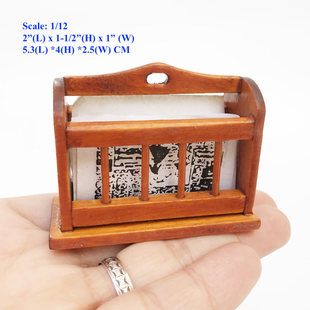 AirAds 1:12 Scale Miniature Porcelain Strawberry Set - Tiny Dollhouse Kitchen Accessories