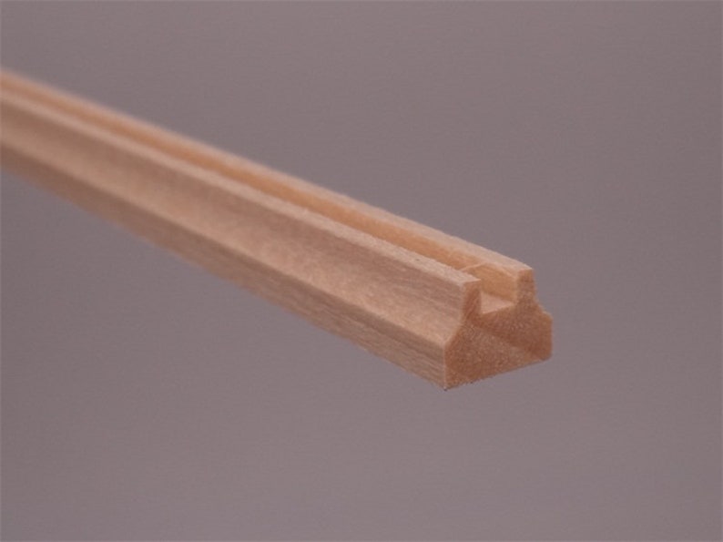 DIY Dollhouse Miniature 1/12 Scale Wood Finishing Trim for Etsy