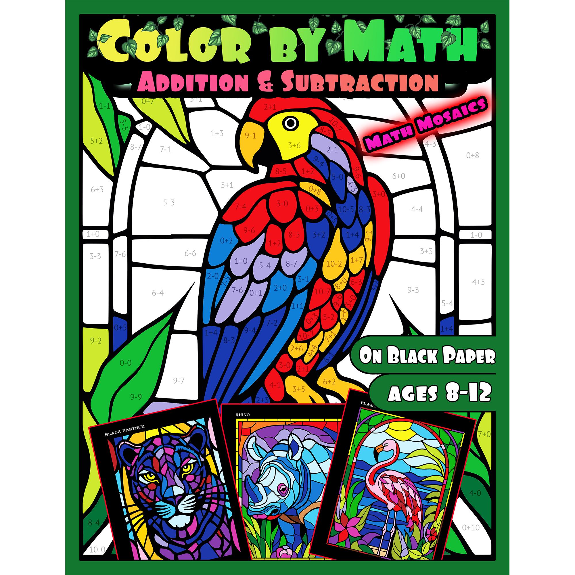 Math coloring pages - Etsy 日本, image size:2000x2000