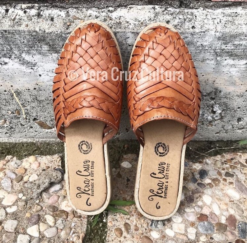 huaraches mexicanos mujer