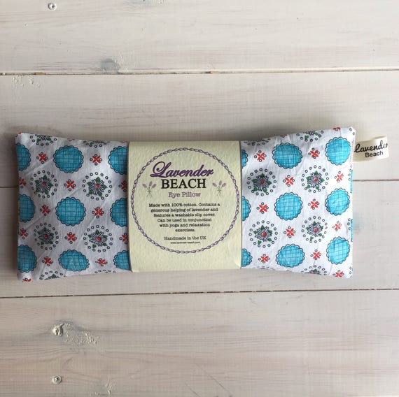 Washable slip cover Lavender Eye Pillow Washable slip cover Lavender Eye Pillow