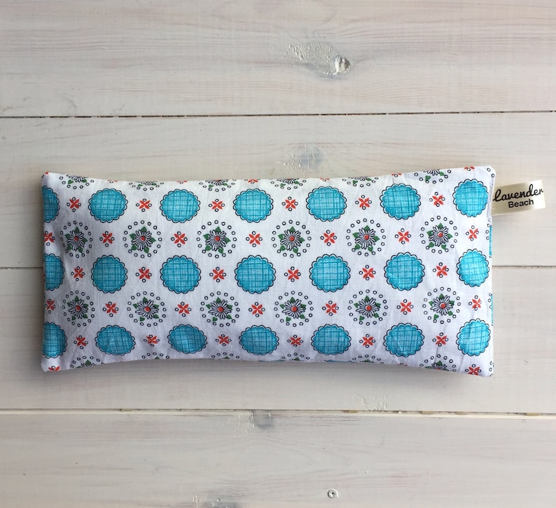 Yoga Eye Pillow With Washable Slipcover Lavender Eye Pillow Etsy