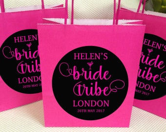 Personalised Bride tribe hen party favour bags,bachelorette party favour bags,bride tribe hen night bags,hen night party bags 12 colors