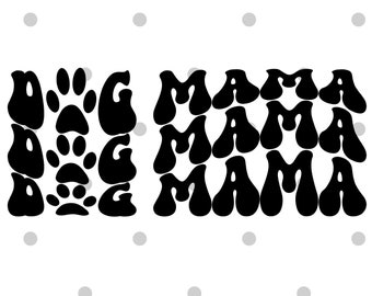 Dog Mama svg png- dog mom shirt design- fur mama svg- dog mom svg- dog lover- mom of dogs- fur mom- cricut- digital download
