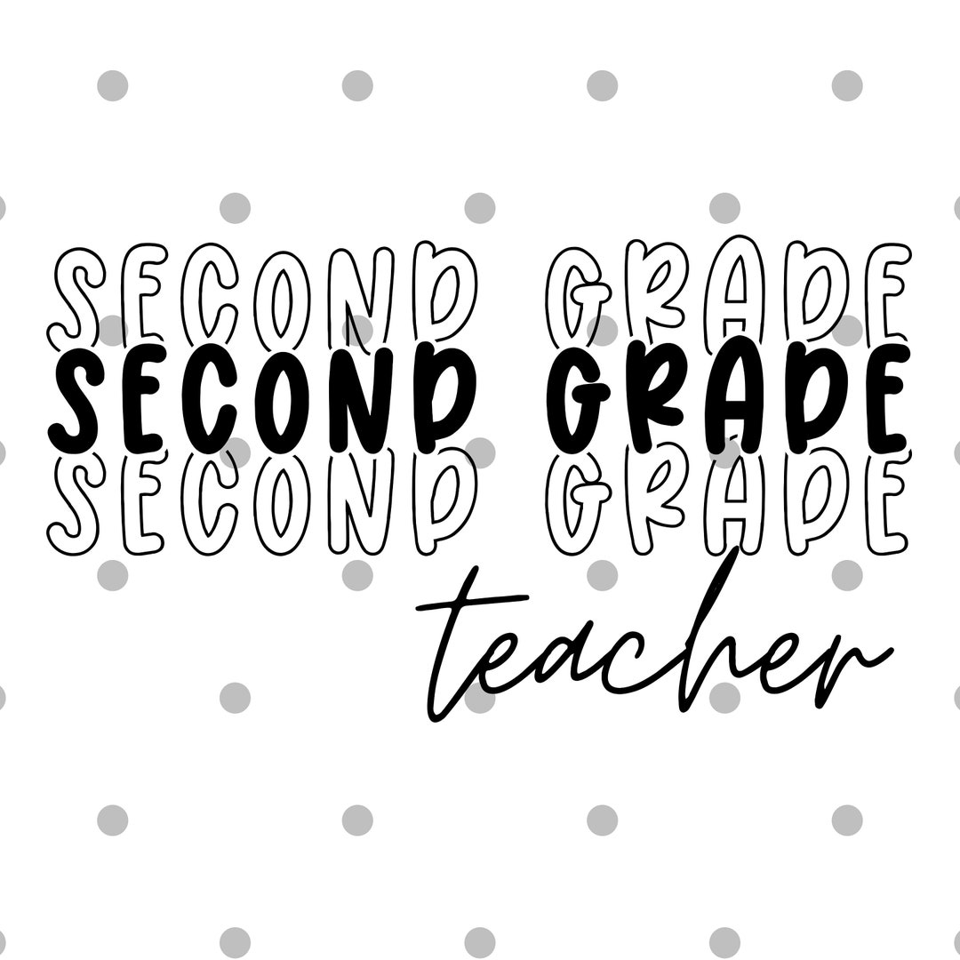 second-grade-teacher-svg-teacher-png-teacher-shirt-retro-etsy