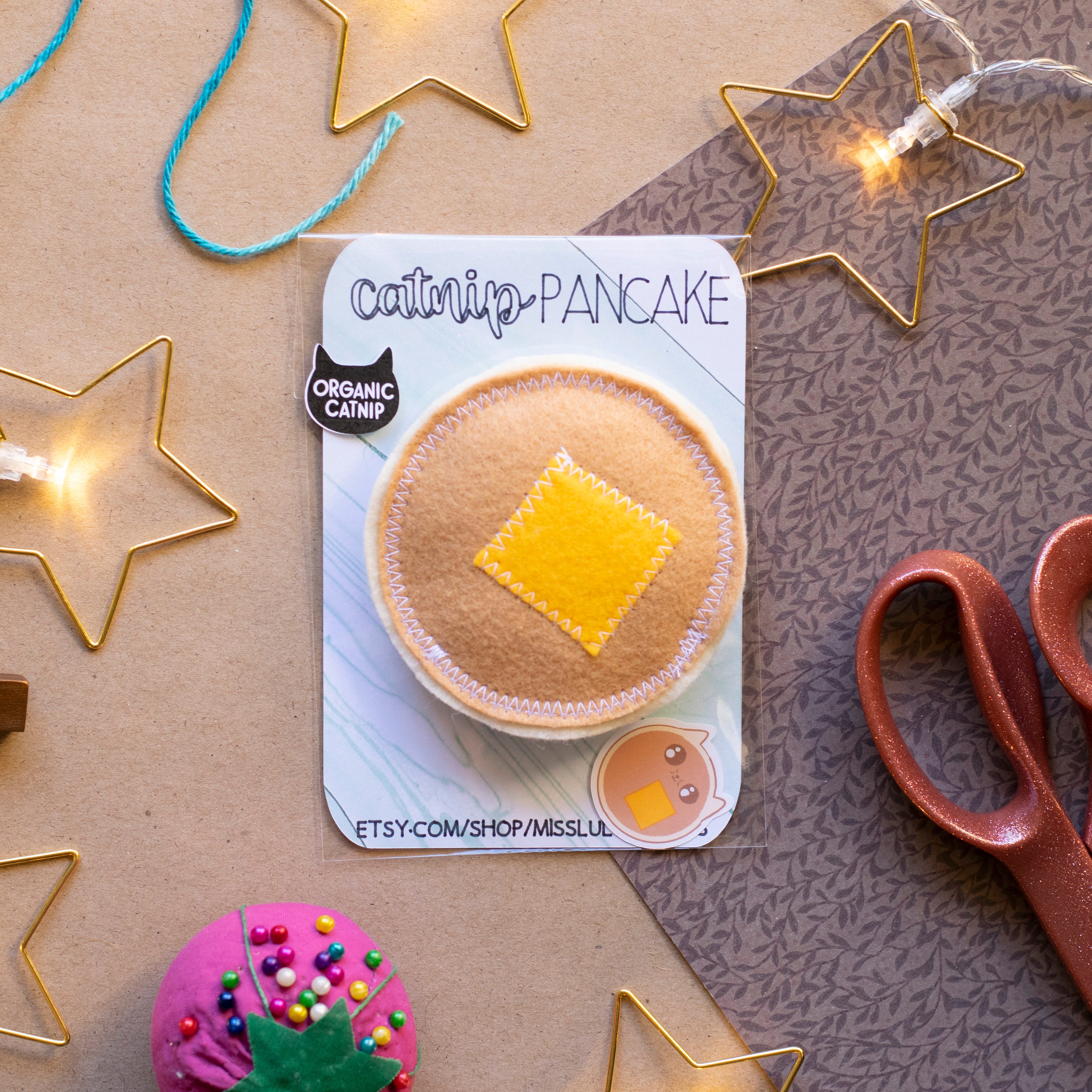 Cat Toys Catnip Pancake Pancake Organic Catnip Toys Etsy