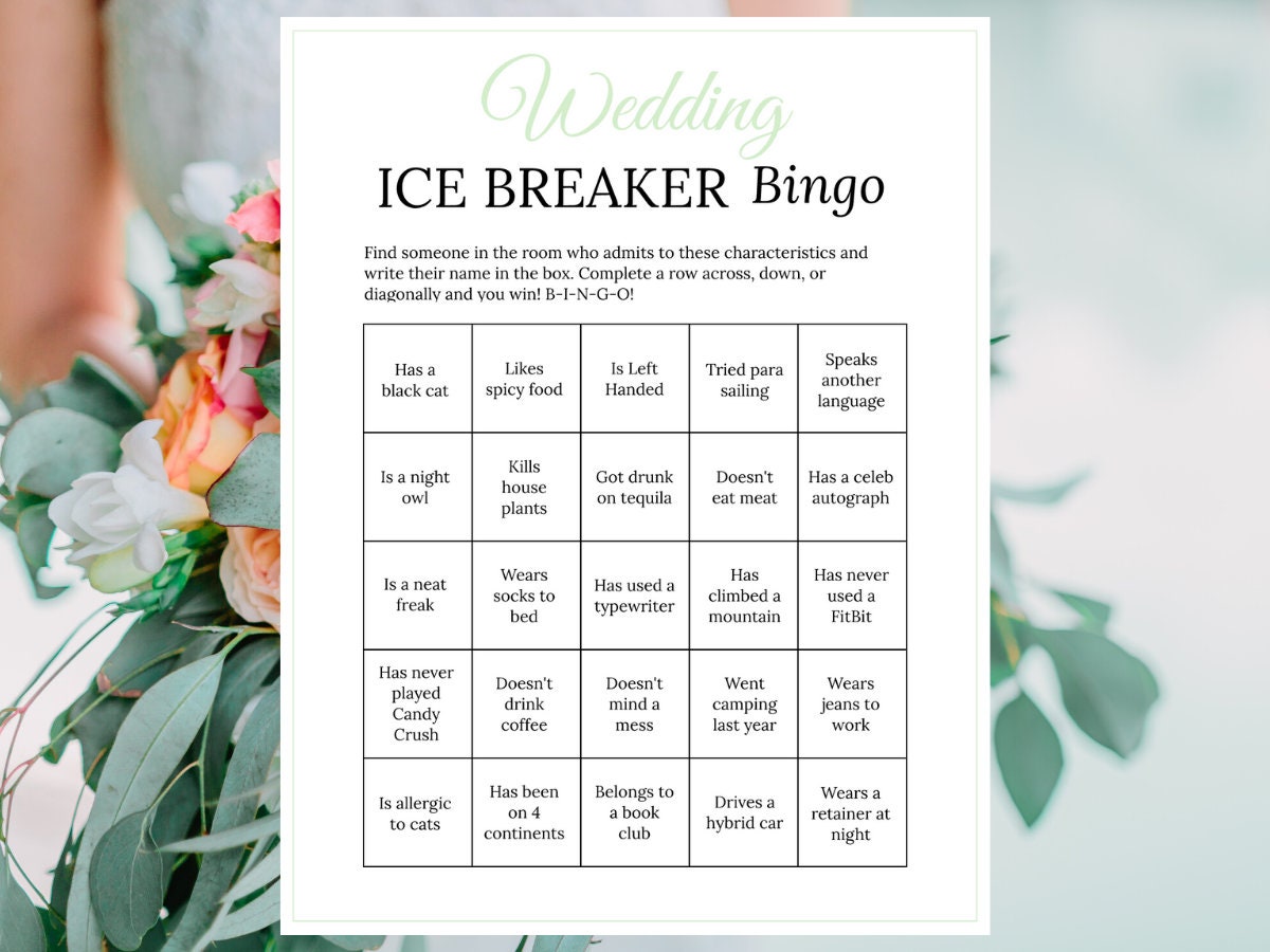 bridal-shower-ice-breaker-game-sage-wedding-printable-human-bingo-cards-get-to-know-you-etsy for Bridal Shower Ice Breakers Free Printable Bridal Shower Ice Breaker Game Sage Wedding Printable Human Bingo Cards Get to Know You - Etsy for Bridal Shower Ice Breakers Free Printable