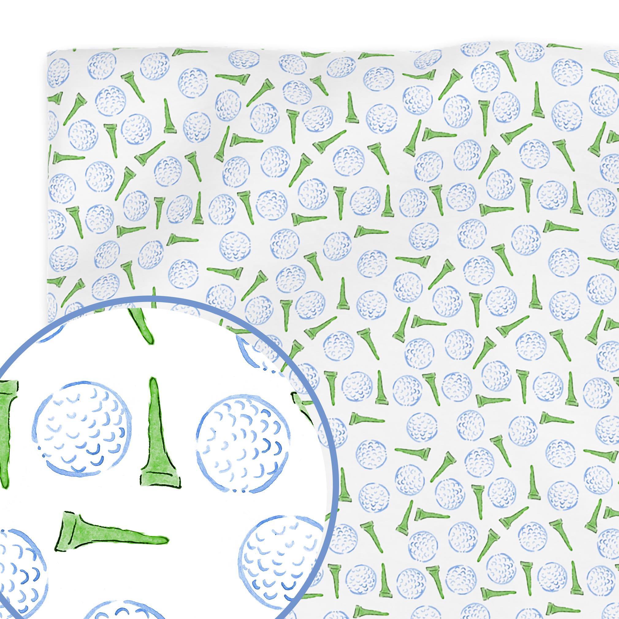 Colorful Golf Tee Pattern Duvet Cover | Golf Duvet Cover, Golf Bedding ...