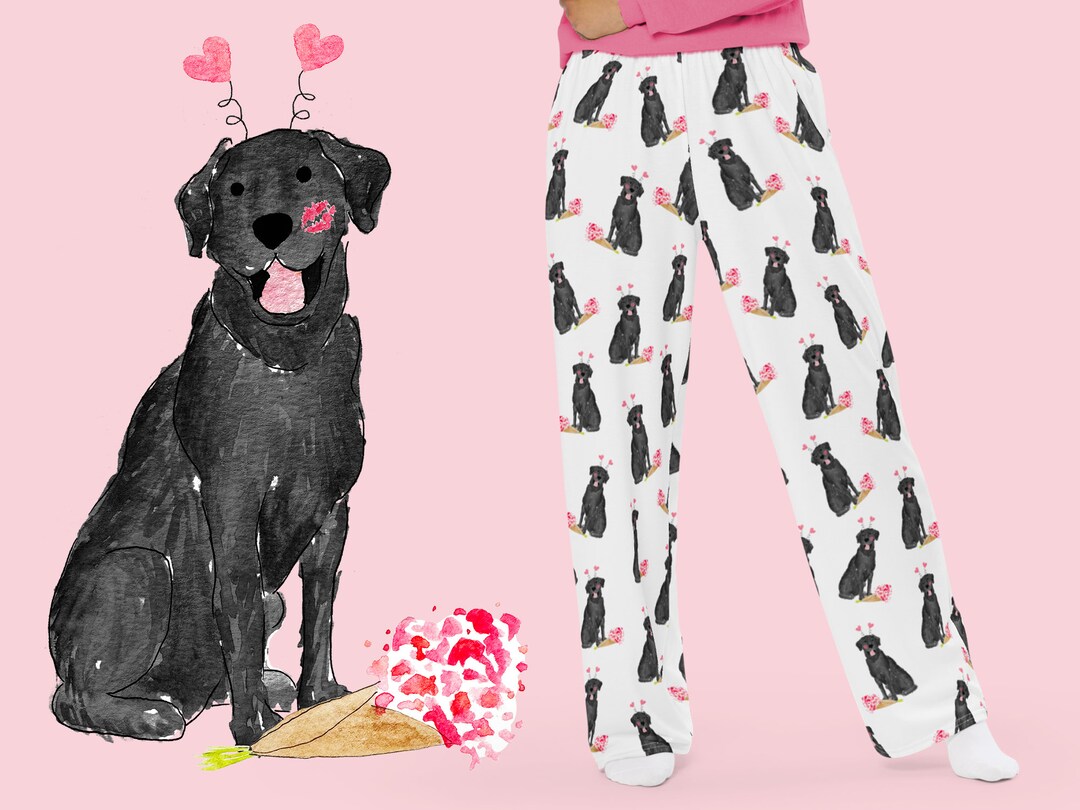 Black dog pajamas hotsell