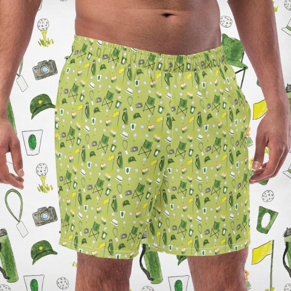 Mens Swim Trunks Pattern Etsy