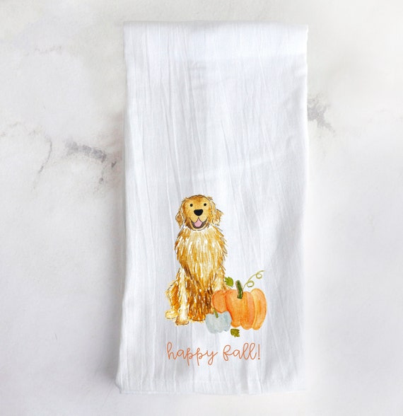 Golden Retriever Beach Towel - Watercolor Golden Retriever Beach Towel - Watercolor