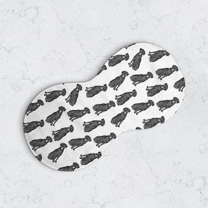 Lab Pattern Peanut Burp Cloth | Black Lab Baby Gift, Labrador Baby Burp Cloth, Chocolate Lab Baby Shower, Yellow Lab, White Lab, Silver Lab