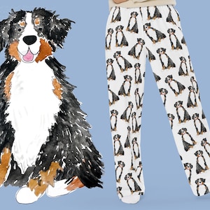 Bernese Mountain Dog Pants - Blue Bernese Mountain Dog Pants - Blue