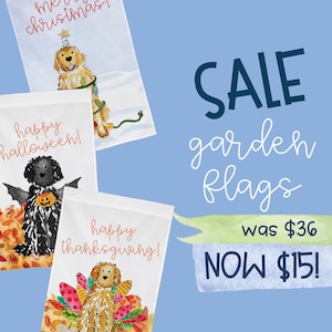 SALE Garden Flags | Samples, Extras & Overstock