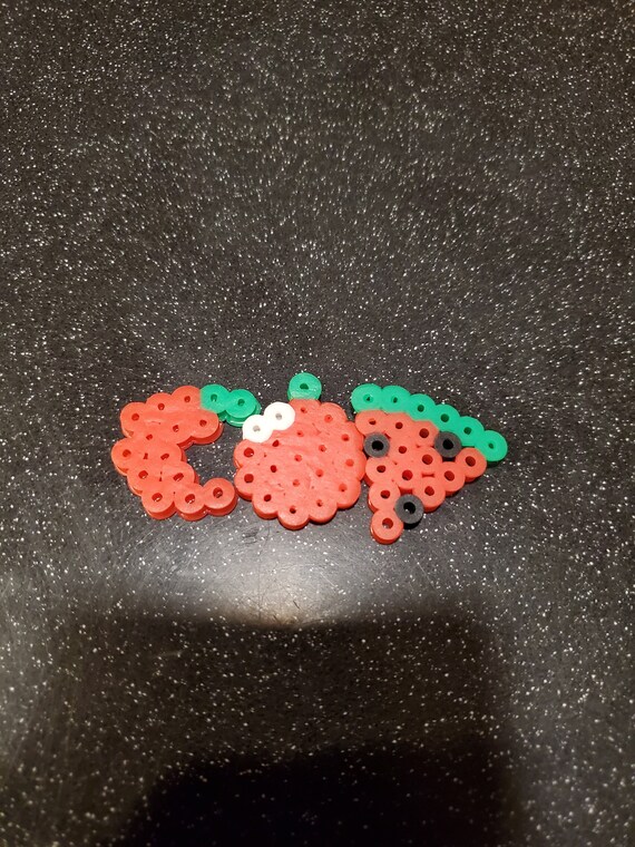 Mini Red Foods Perler Bead Etsy