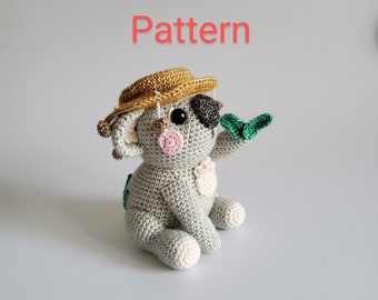 Mallee The Koala, Amigurumi Pattern, Crochet Australian Animal