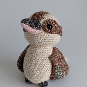 Crochet pattern Kookaburra amigurumi bird Australia English Belle and Grace HMC image 4