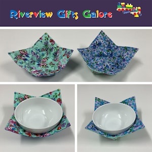 Soup Bowl Reversible Cozy - Florals