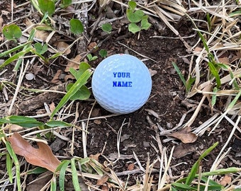 Customized Personalized Golf Balls, Great Custom Golf Gift