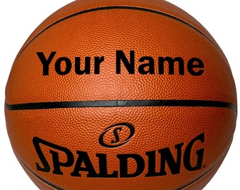 Customized Personalized Spalding TF250 Indoor Outdoor Game Ball 29.5" 28.5" or 27.5"