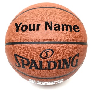 Customized Personalized Spalding All Conference Indoor Outdoor Basketball Youth Size 27.5”