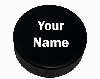 Disco de hockey personalizado, gran regalo