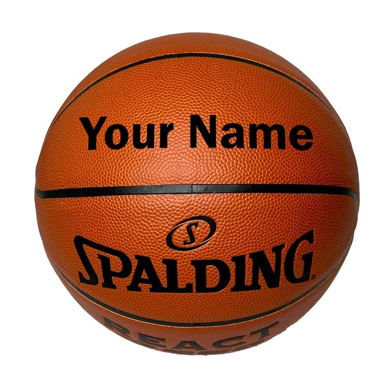 Customized Personalized Spalding TF250 Indoor Outdoor Game Ball 29.5 28.5  or 27.5 - Etsy